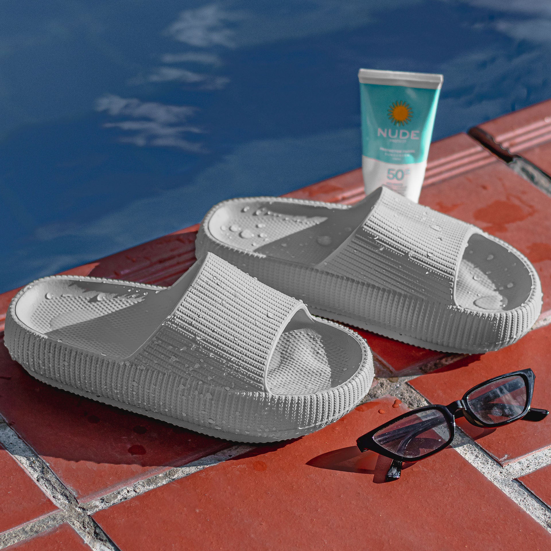 Pantuflas Suela Eva Unisex  Sticker
